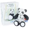 Image de Animal en peluche Doudou et Compagnie Panda Bébé et moi