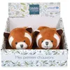 Image de Jeu d'éveil Doudou et Compagnie Unicef Chaussons Panda Roux