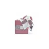 Image de Bohaime - Lapin rose doudou petale
