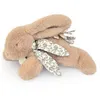 Image de Doudou pantin lapin sable 25cm