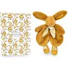 Image de Doudou et Compagnie Lapin en peluche, ocre 29cm (30 cm)
