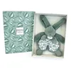 Image de Lapin doudou - PM - Vert sauge