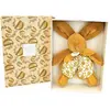 Image de Doudou et Compagnie Lapin, ocre 18cm (22 cm)