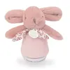 Image de Doudou et Compagnie Peluche musicale Lapin Culbuto Rose
