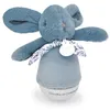 Image de Doudou and Compagnie Peluche musicale Lapin Culbuto Bleu