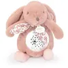 Image de Veilleuse musicale lapin doudou - Rose - DOUDOU ET COMPAGNIE