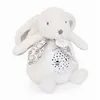 Image de Veilleuse musicale lapin doudou - Blanc - DOUDOU ET COMPAGNIE