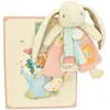 Image de Doudou et Compagnie, Doudou, Lapin en peluche avec attache-tétine, 19cm (19 x 16 cm)
