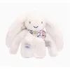 Image de Lapin fleurette - Blanc 25Cm