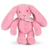 Image de Peluche lapin rose 25 cm - Lapin Fleurette