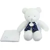 Image de Doudou et Compagnie, Doudou, Schmusetuch Bär nachtleuchtend 28cm (28 x 20 cm)