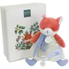 Image de Doudou et Compagnie, Doudou, Fuchs Renard Schmusetuch mit Schnullerhalter 19cm (19 x 21 cm)