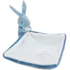 Image de Doudou et Compagnie, Doudou, Hase mit Schmusetuch blau 10cm (10 x 23 cm)