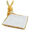 Image de Doudou et Compagnie, Doudou, Hase mit Schmusetuch ocker 10cm (6 x 23 cm)