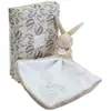 Image de Doudou et Compagnie, Doudou, Hase mit Schmusetuch beige 10cm (10 x 23 cm)