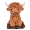 Image de Peluche vache ecossaise 20cm