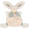 Image de Doudou et Compagnie, Doudou, Bonbon Hase Schmusetuch, blaugrau 25cm (25 x 23 cm)
