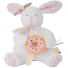 Image de Doudou et Compagnie Hase mit Donut rosa, 20cm (20 cm)