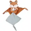 Image de Doudou et Compagnie, Doudou, Timo Schmusetuch mit Schnullerhalter 20cm (20 x 20 cm)