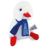 Image de Peluche Doudou et Compagnie Allez les Bleus Cocorico blanc écharpe JO Paris 2024