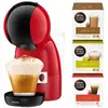 Image de Krups Dolce Gusto Piccolo XS, Machine à café à capsules, Rouge, Noir