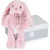 Image de Doudou et Compagnie Copains Calins Lapin rose cm (22.30 cm)