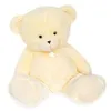 Image de Peluche ours Bellydou crème XXL - 90CM Crème Histoire d'ours