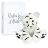 Image de Peluche Histoire d'Ours Bébé Tigre 25 cm Blanc