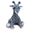 Image de Peluche XXL - Lisi la girafe 100CM Bleu et blanc Histoire d'ours