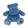 Image de Hip'pie blue - hippopotame Bleu 25cm