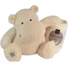 Image de Doudou et Compagnie Hippo avec couverture douillette beige, 45cm (45 cm)