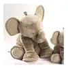 Image de Peluche Eléphant gris tartine et chocolat