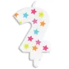 Image de Bougie d'anniversaire chiffre 2