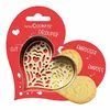 Image de Découpoir biscuits coeur en relief