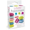Image de 3 colorants alimentaires - bleu, vert, pourpre