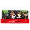 Image de 8 Bougies d'anniversaire Pirates