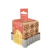 Image de Tampon biscuit découpoir flower - Scrapcooking - Marron - Inox