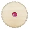 Image de Support à gâteau rond dentelle en bois ø 29 cm