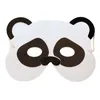 Image de Masque Enfant Panda - Blanc / noir - Taille Unique