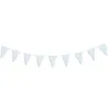 Image de guirlande fanion festonnée bleu pastel or - partypro 913421