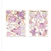 Image de 35 stickers princesse rose - partypro 913340
