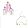 Image de Set de 8 invitations Princesse
