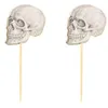 Image de 10 pics cocktail crânes 9cm - partypro 913hs8