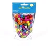 Image de Sachet de perles « alphabet » multicolores en bois - Créalia