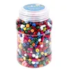 Image de Baril de perles en bois multicolores - Créalia