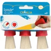 Image de Set de 3 pinceaux d'éveil ergonomiques Créalia