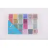 Image de Coffret de perles rocailleuses multi couleurs - Créalia