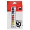 Image de Lot de 10 Peintures Acrylique "Set" 12ml Blanc