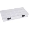 Image de Boîte de Rangement "18 Cases" 21cm Transparent