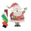Image de Kit mosaïque numérotée - Père Noël - 18,5x12 cm